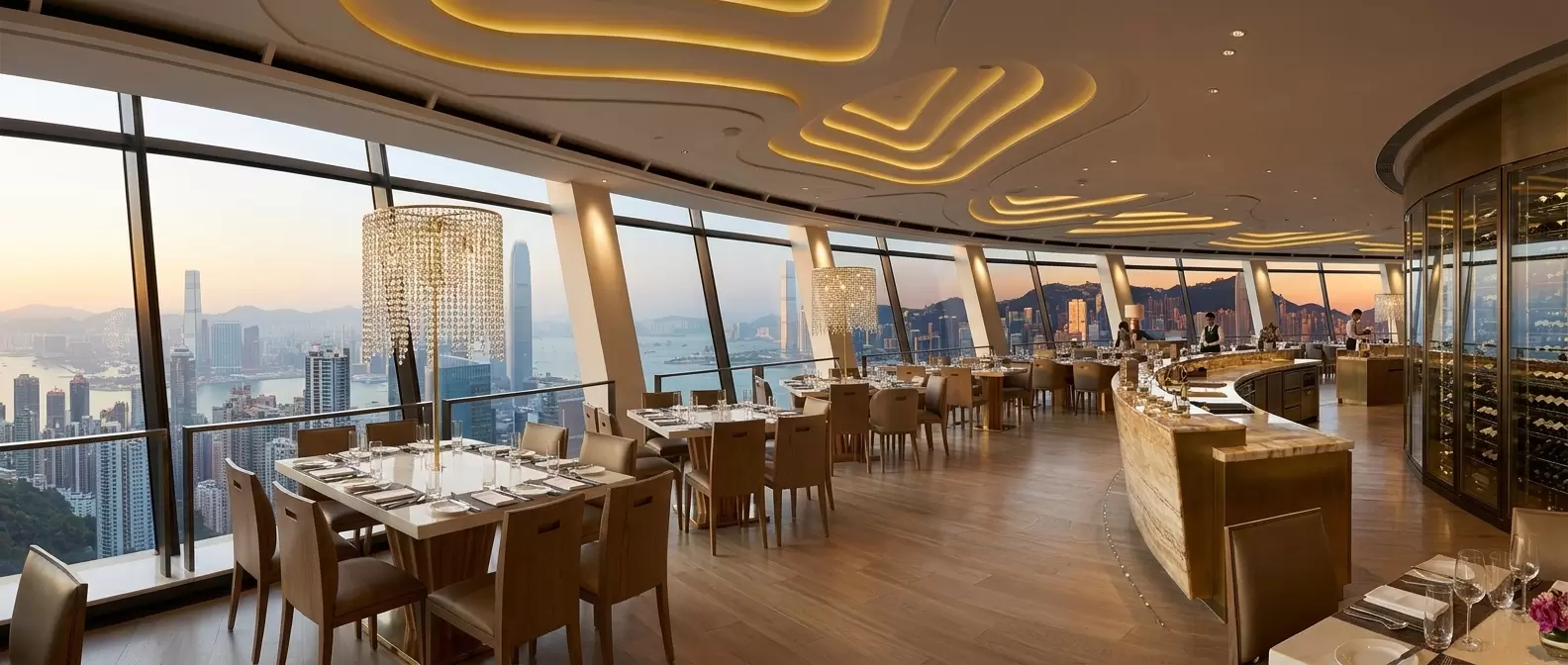 The Grand Buffet Hongkong – 360°-Panoramablick und Buffet-Erlebnis